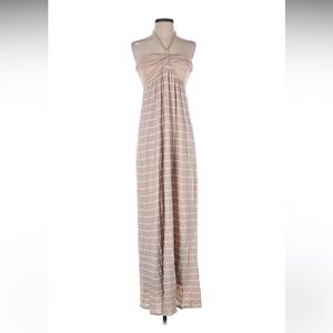 Splendid Beige and White Dress